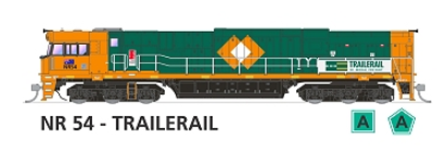 SDS NR54 NR Class Locomotive Trailerail DC SDS Models TRAINS - HO/OO SCALE