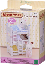 Sylvanian Families 4448 Triple Bunk Beds - Hobbytech Toys