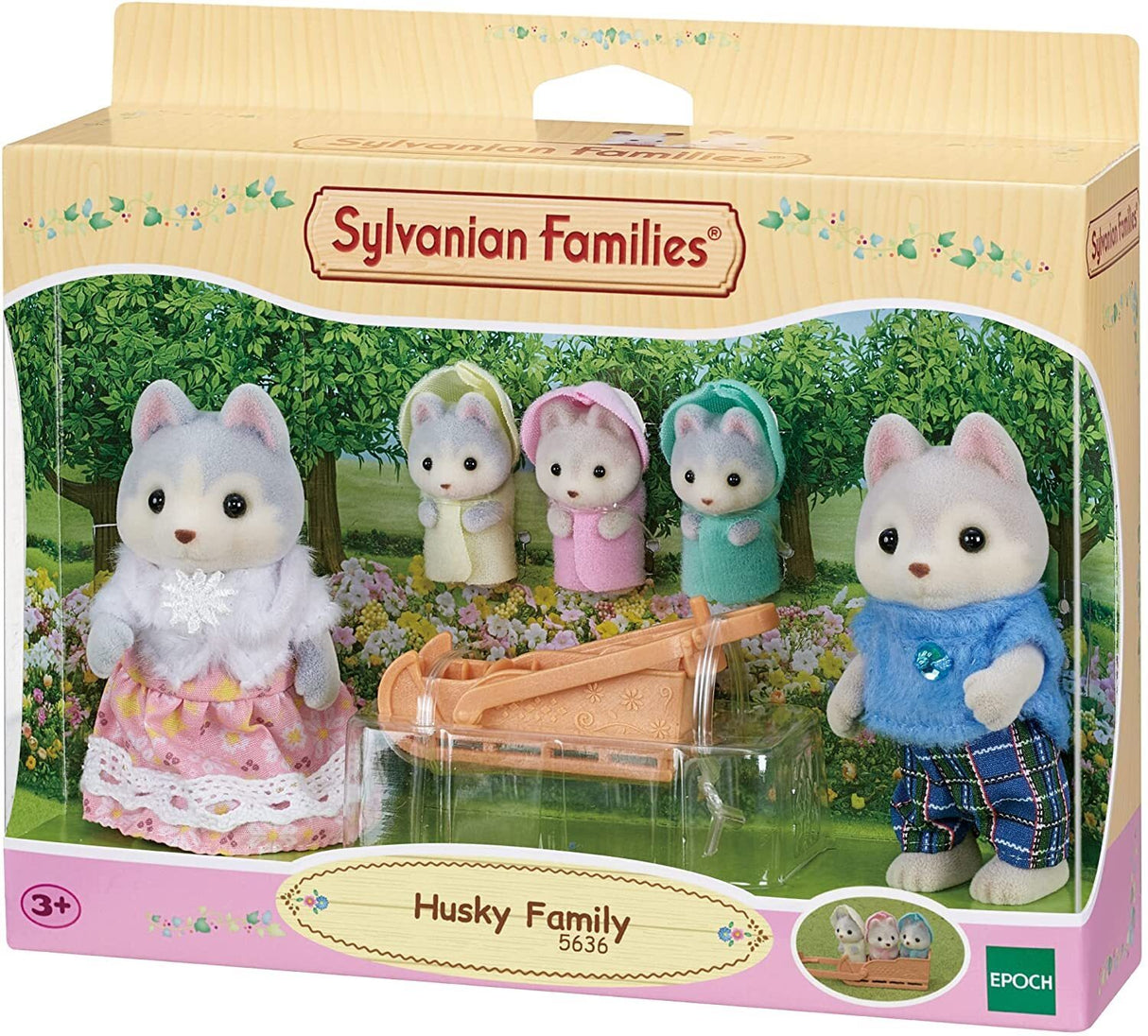 Sylvanian Families 5636 Husky Family - Hobbytech Toys