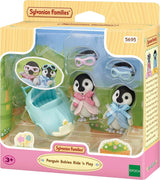 Sylvanian Families 5695 Penguin Babies Ride N Play - Hobbytech Toys