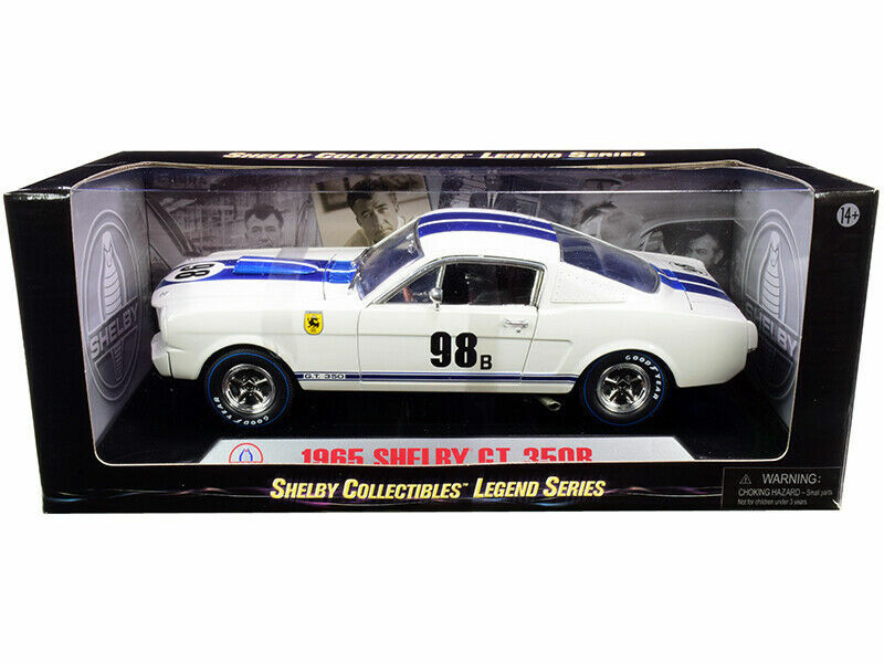 Shelby Collectibles 1/18 No.98 1965 Ken Miles Shelby GTR350R Shelby Collectibles DIE-CAST MODELS