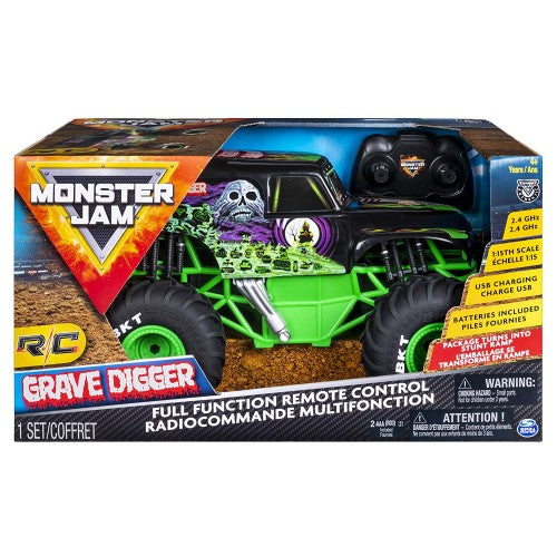 Monster Jam 1/15 Radio Control Grave Digger - Hobbytech Toys