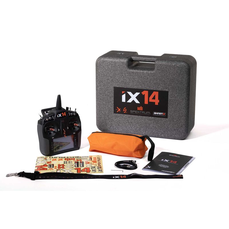 Spektrum iX14 2.4Ghz DSM-X 14 Channel Transmitter Only, SPMR14000 - Hobbytech Toys