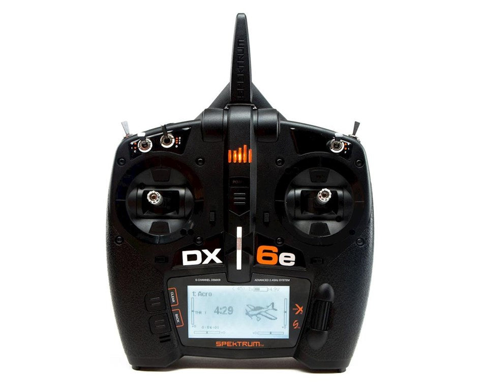 Spektrum DX6e 6 Channel DSM-X 2.4GHz Transmitter Only, SPMR6655 Spektrum RADIO GEAR