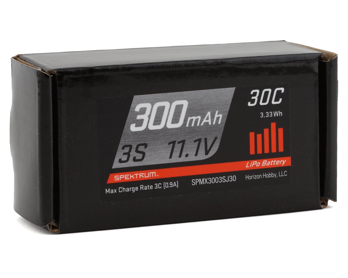Spektrum 300mah 3S 11.1V 30C LiPo Battery with JST Connector - Hobbytech Toys