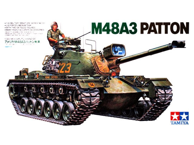 Tamiya 1/35 M48A3 Patton Tamiya PLASTIC MODELS