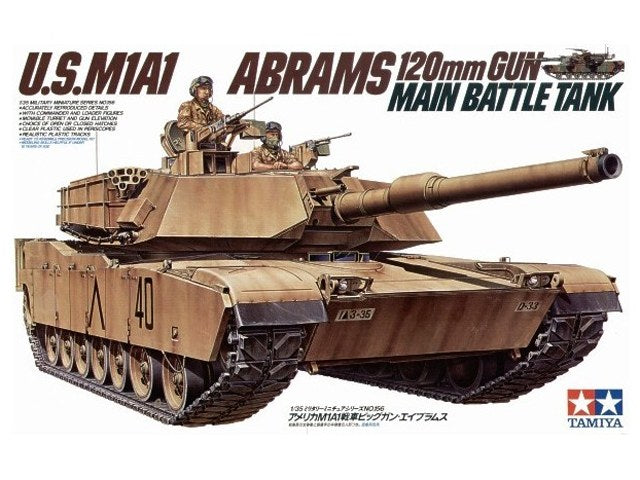 Tamiya 1/35 U.S.M1A1 Abrams 120Mm Gun Main Battle Tank Tamiya PLASTIC MODELS
