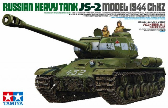Tamiya 1/35 Russian Heavy Tank Js-2 Model 1944 Chkz Tamiya PLASTIC MODELS