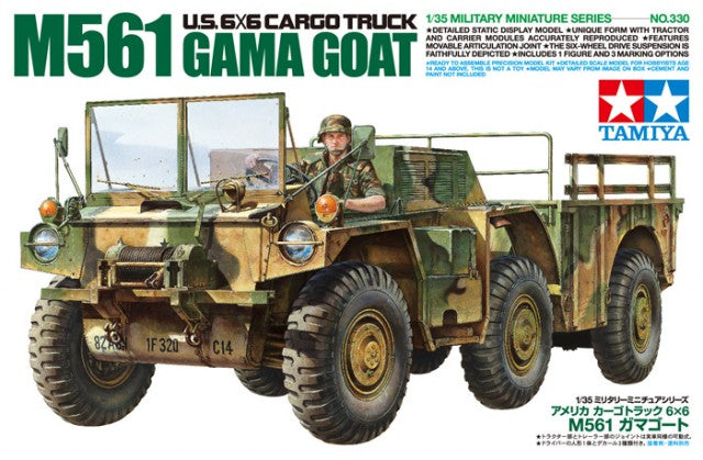 Tamiya 1/35 M561 Us 6X6 Cargo Truck Gama Goat Tamiya PLASTIC MODELS