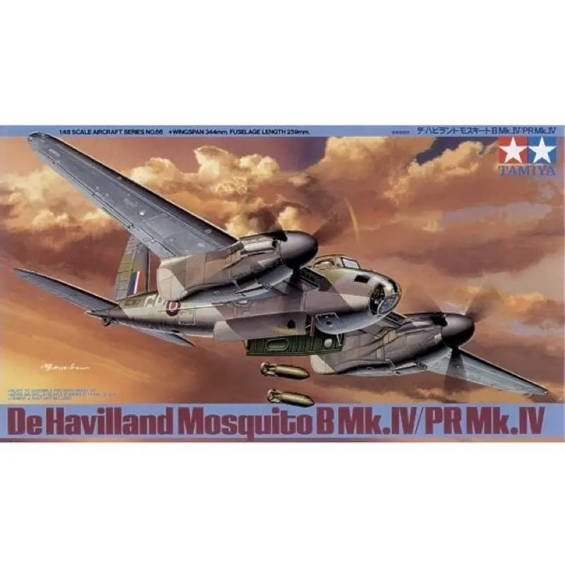 Tamiya 1/48 De Havilland Mosquito B Mk.Iv/Pr Mk.Iv Tamiya PLASTIC MODELS