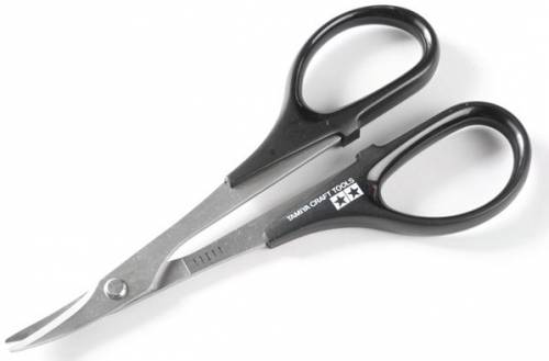Tamiya 74005 Curved Scissors (Plastic Only) Tamiya TOOLS