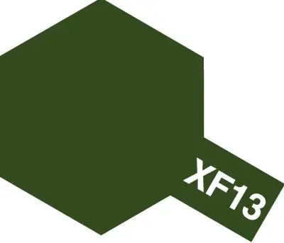 Tamiya XF-13 Acrylic Ja Green Tamiya PAINT, BRUSHES & SUPPLIES