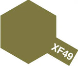Tamiya XF-49 Acrylic Khaki Tamiya PAINT, BRUSHES & SUPPLIES