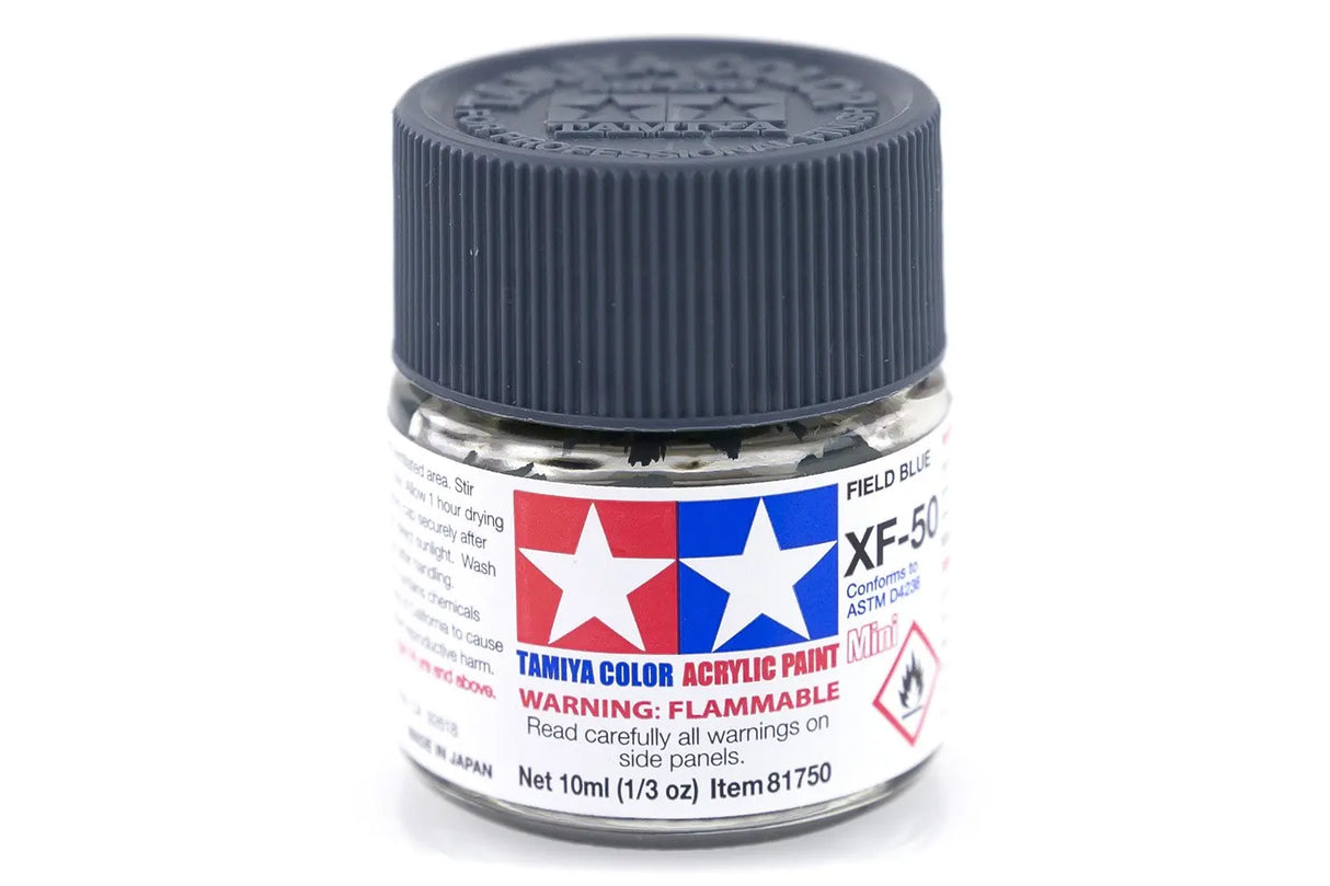 Tamiya XF-50 Acrylic Field Blue Tamiya PAINT, BRUSHES & SUPPLIES