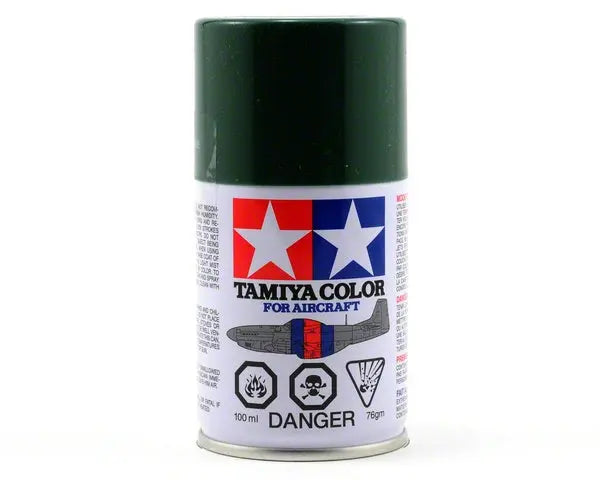 Tamiya AS-17 Dark Green Ija Spray Tamiya PAINT, BRUSHES & SUPPLIES