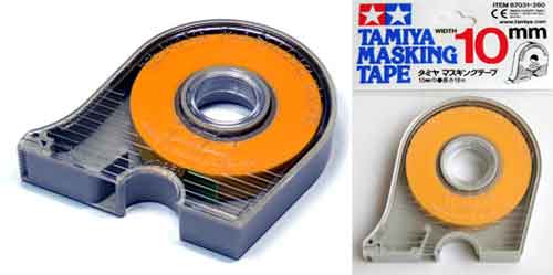 Tamiya 10Mm Masking Tape In Dispenser Tamiya PAINT, BRUSHES & SUPPLIES
