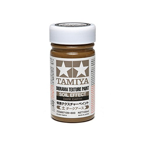 Tamiya 87108 Texture Paint Soil Effect Brown Tamiya PAINT, BRUSHES & SUPPLIES
