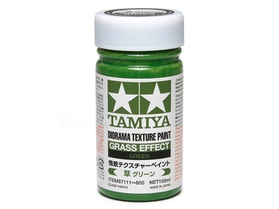 Tamiya 87111 Texture Paint Grass Green Tamiya PAINT, BRUSHES & SUPPLIES