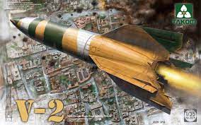 Takom 1/35 WWII German Single Stage Ballistic Missile V-2 Plastic Model Kit [2075] - Hobbytech Toys