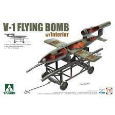 Takom 1/35 V-1 Flying Bomb w/ Interior Plastic Model Kit [2151] - Hobbytech Toys