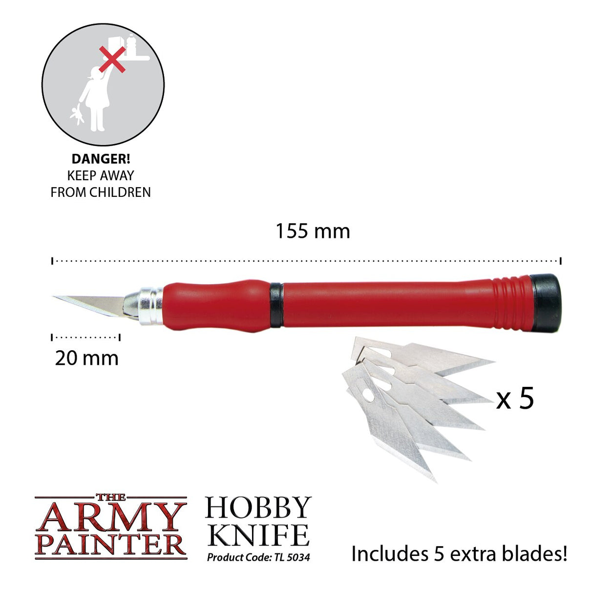 Army Painter TL5034 Hobby Knife The Army Painter TOOLS
