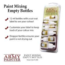 Army Painter TL5040 Empty Bottles The Army Painter PAINT, BRUSHES & SUPPLIES