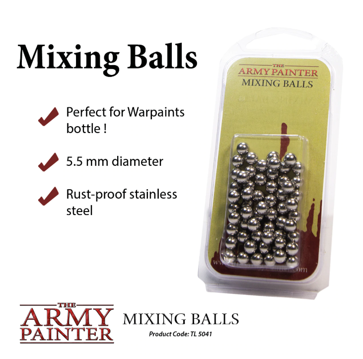 Army Painter TL5041 Mixing balls The Army Painter PAINT, BRUSHES & SUPPLIES