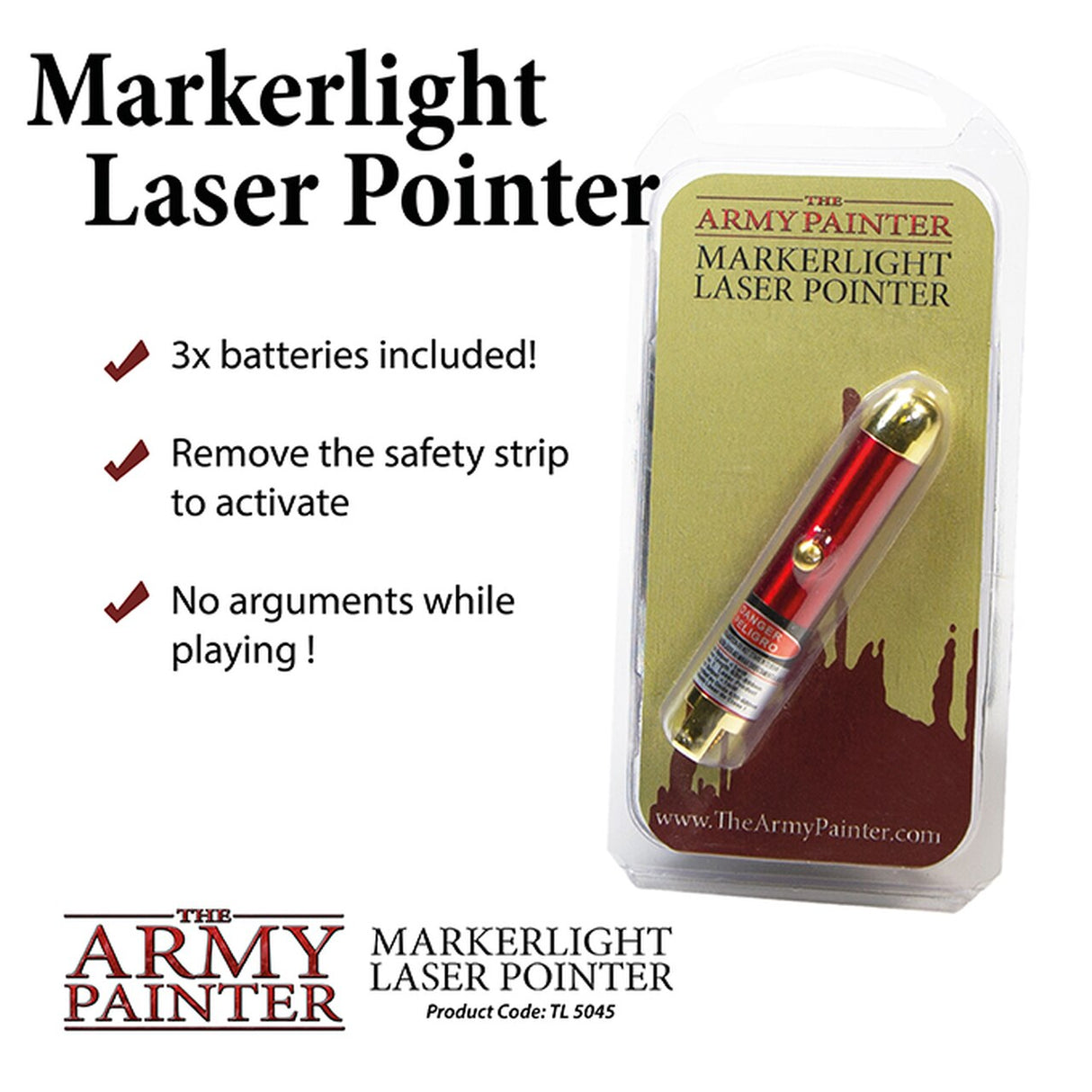 Army Painter TL5045 Laser Pointer The Army Painter TOOLS