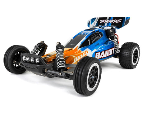 Traxxas 24054-61 Bandit XL-5 Brushed With LED Lights Orange RTR - Hobbytech Toys