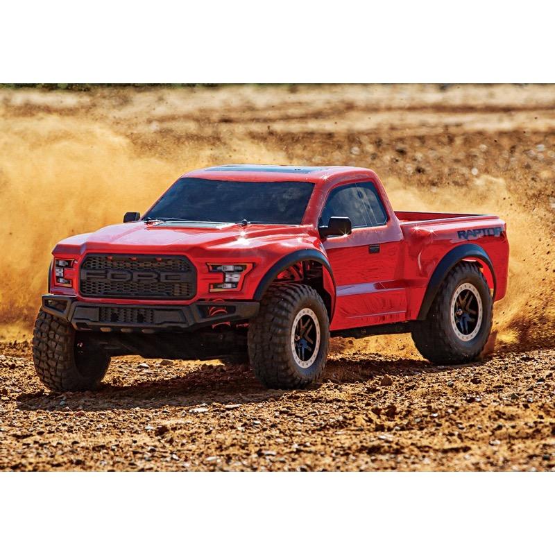 Traxxas 58094-1 Slash 2wd Ford F-150 Raptor Brushed RTR Red Traxxas RC CARS