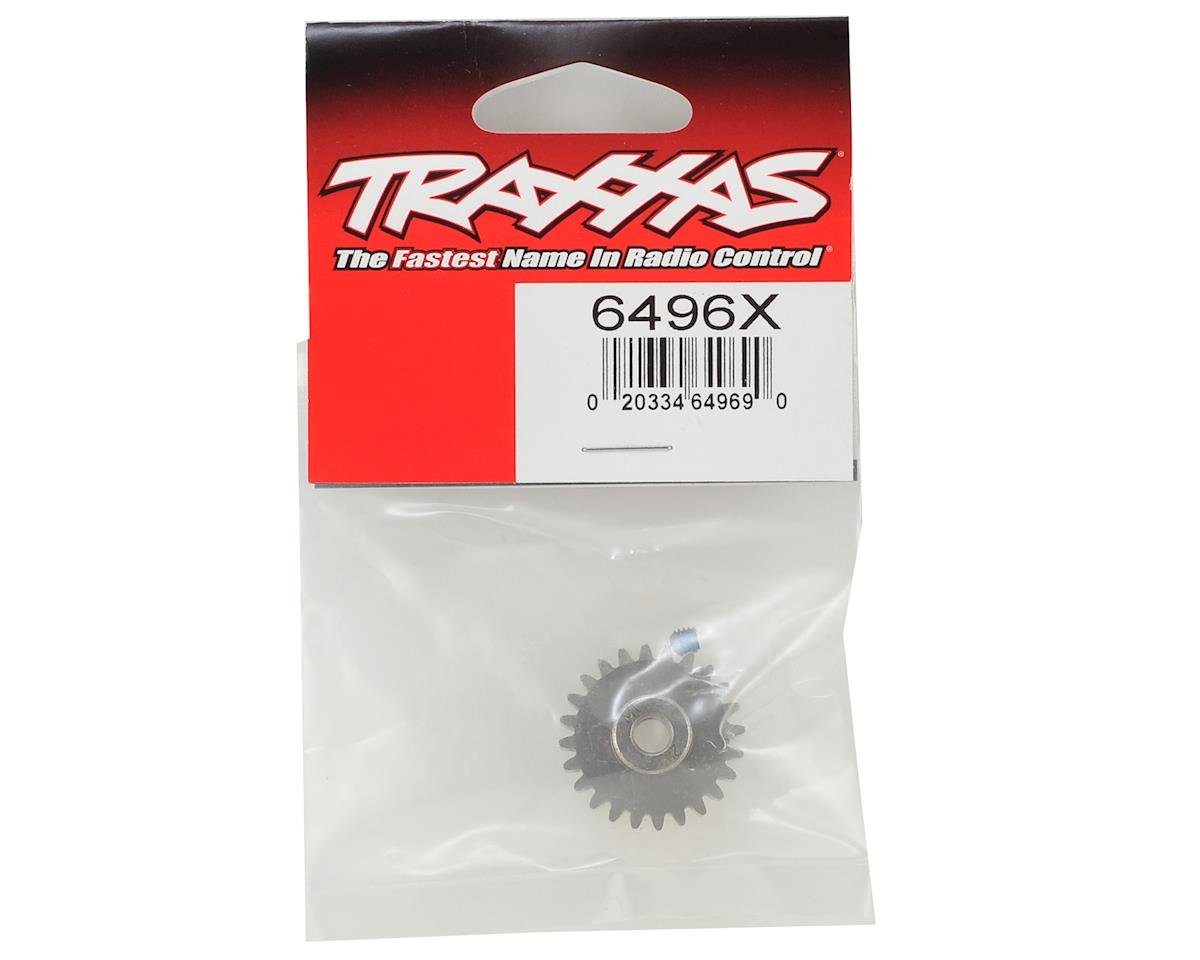 Traxxas 6496X 24T Hardened Steel Mod 1.0 Pinion Gear W/5mm Bore Traxxas RC CARS - PARTS