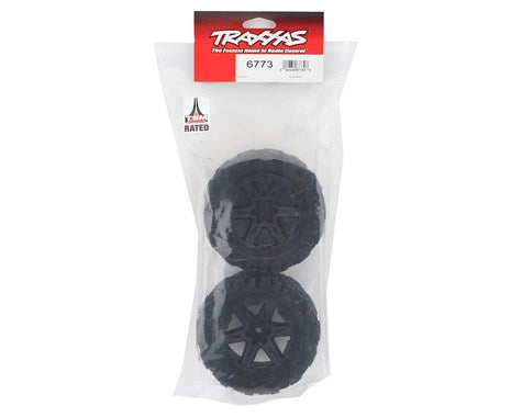 Traxxas 6773 Talon Ext 2.8in Pre-Mounted Tires Black (2) Traxxas RC CARS - PARTS