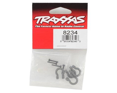 Traxxas 8234 TRX-4 Bumper D-Rings Grey (4) Traxxas RC CARS - PARTS