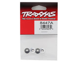 Traxxas 8447A 5mm Aluminum Flanged Nylon Locking Nuts Black (4) Traxxas RC CARS - PARTS