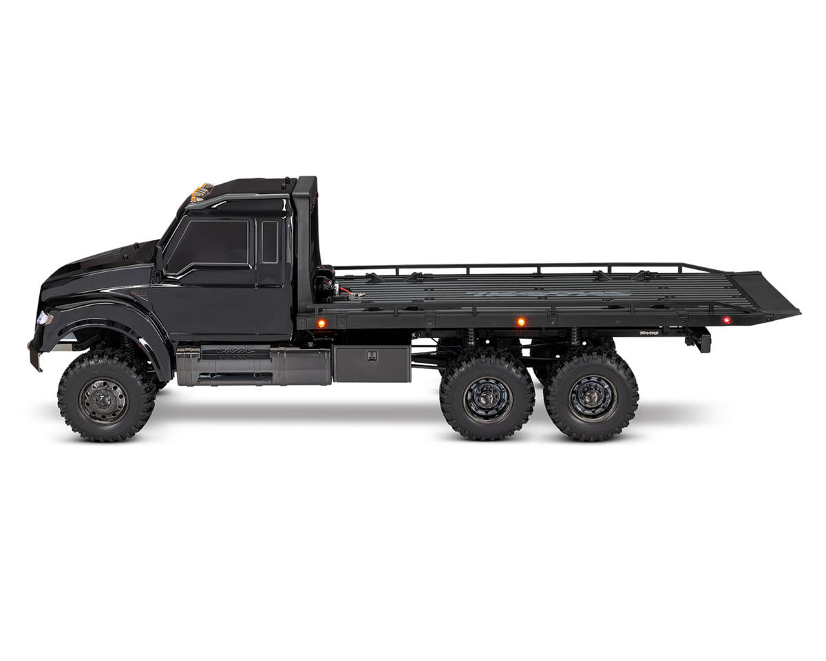 Traxxas TRX-6 Flatbed Ultimate RC Hauler with Winch (88086-84BLK) - Hobbytech Toys