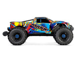 Traxxas 89086-4 Maxx V2 With WideMAXX 1/10 Electric RC Monster Truck RocknRoll Edition - Hobbytech Toys