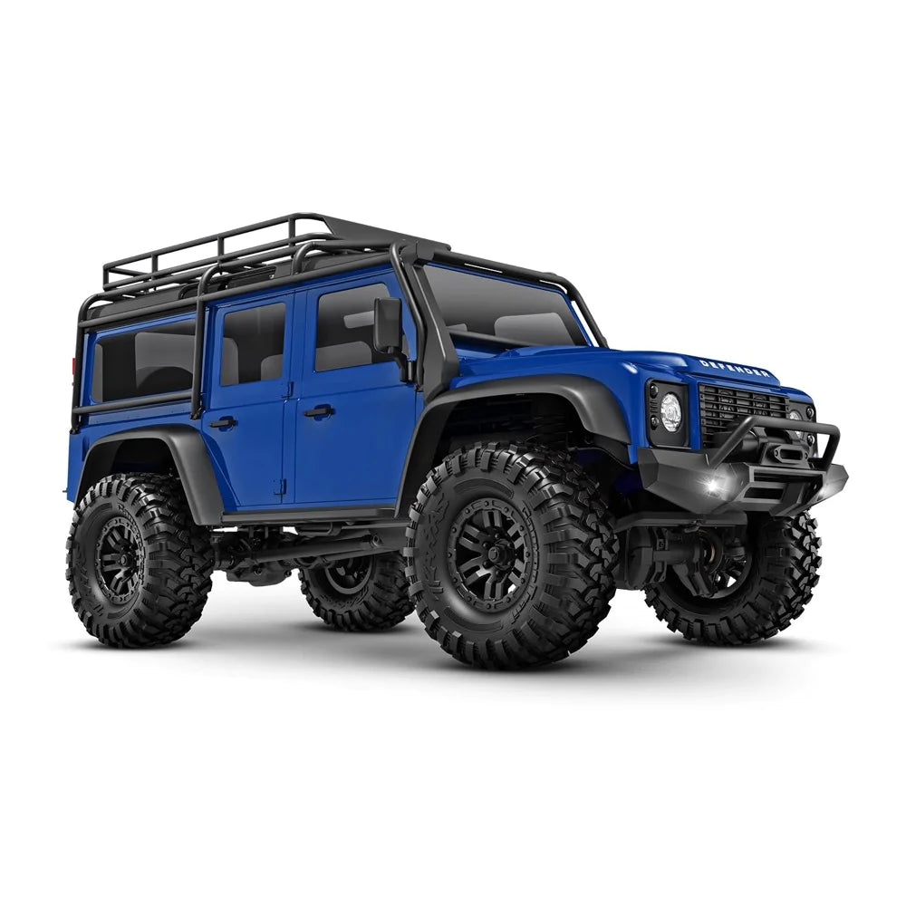 Traxxas 97054-1 TRX4M 1/18 Land Rover Defender RC Crawler - Blue - Hobbytech Toys