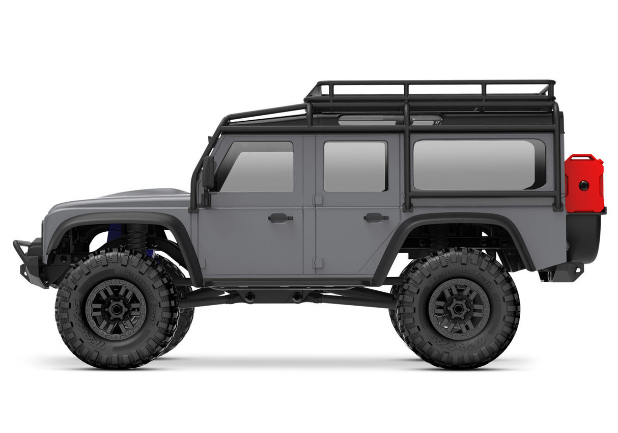 Traxxas 97054-1 TRX4M 1/18 Land Rover Defender RC Crawler - Silver - Hobbytech Toys
