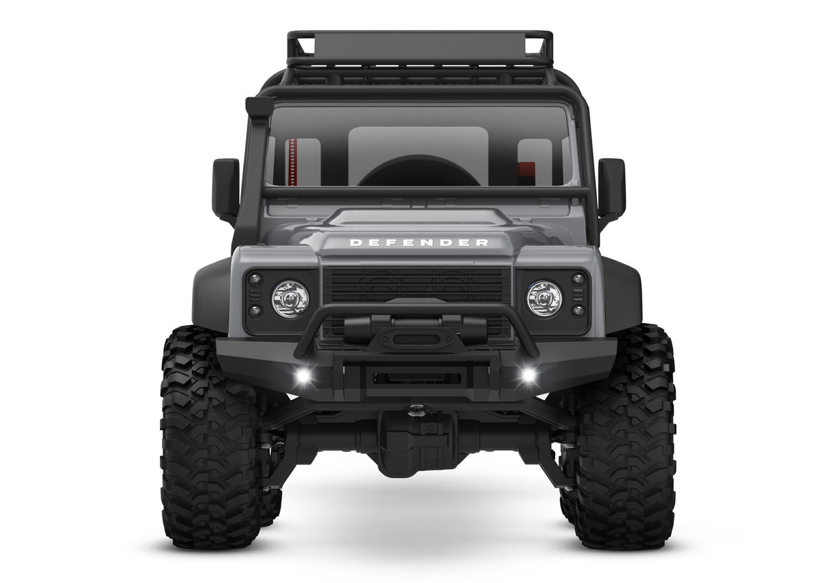Traxxas 97054-1 TRX4M 1/18 Land Rover Defender RC Crawler - Silver - Hobbytech Toys