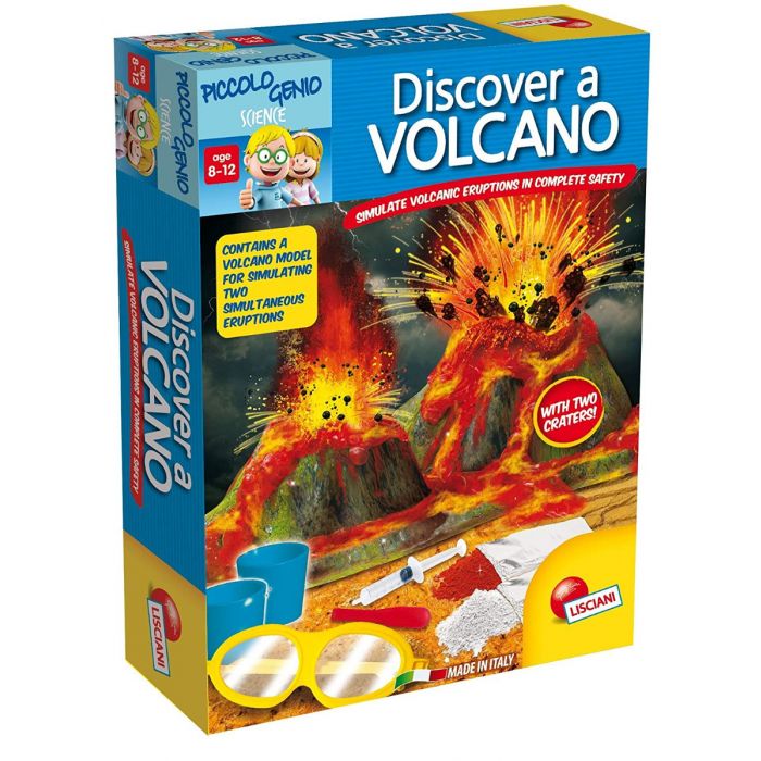 Lisciani Discover A Volcano Science Kit - Hobbytech Toys