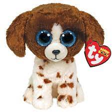 Ty Beanie Boos Muddles - Brown/White Dog Reg TY TOY SECTION