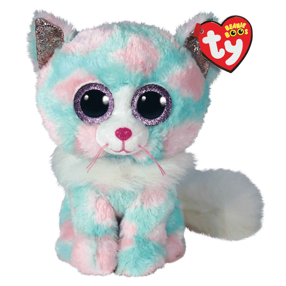Beanie Boos Regular Opal Cat Pastel - Hobbytech Toys