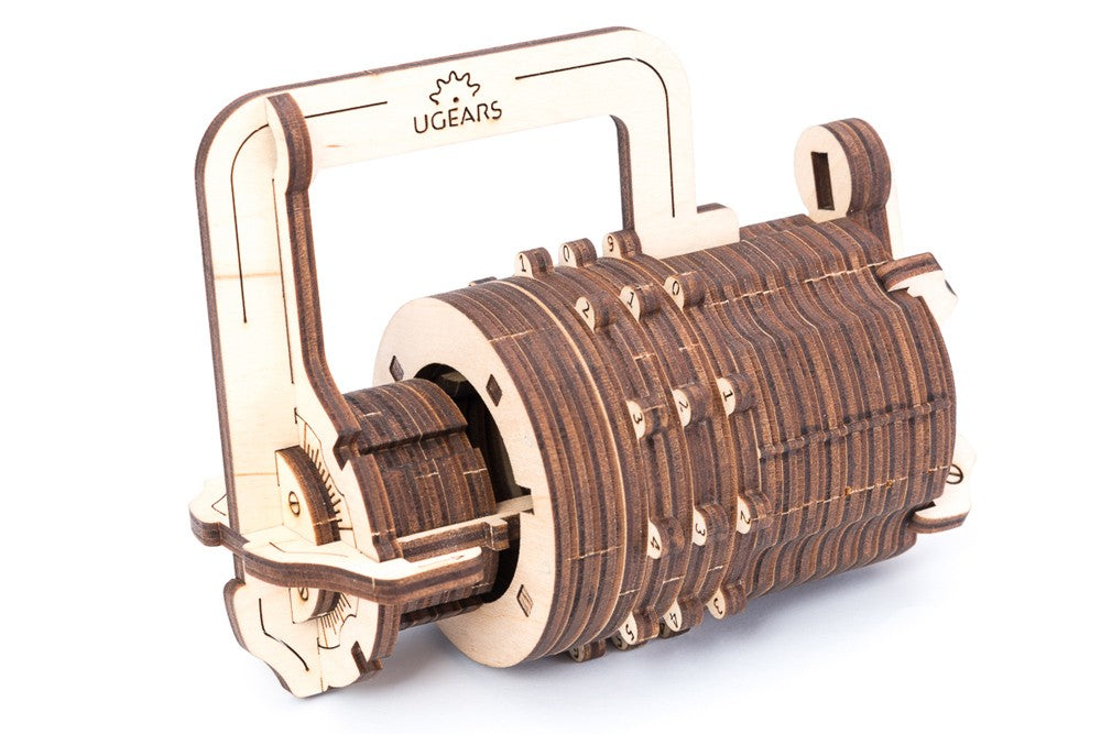 UGEARS 70020 Combination Lock Wooden Model Kit Ugears U Gears