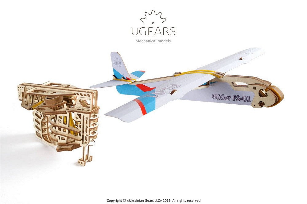 UGEARS 70075 Flight Starter Wooden Model Kit Ugears U Gears