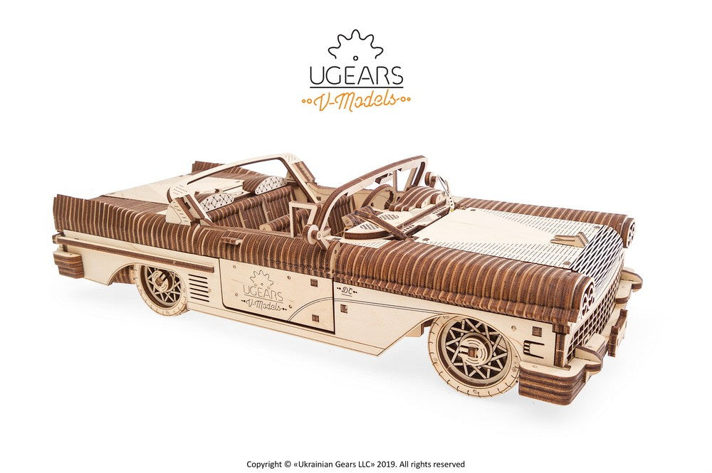 UGEARS 70073 Dream Cabriolet Vm-05 Wooden Model Kit Ugears U Gears