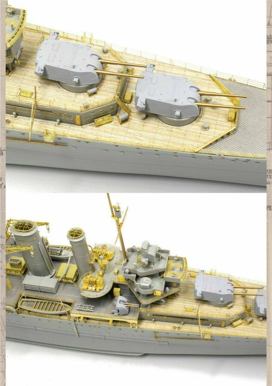 Very Fire 350024 1/350 HMS CORNWALL 1942 Deatil up set (For Trumpeter 05353) - Hobbytech Toys