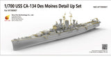 Very Fire 700907 1/700 USS DES MOINES OA-134 U.S. NAVY HEAVY CRUISER Plastic Model Kit - Hobbytech Toys