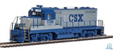 Walthers Mainline HO EMD GP9 Phase II with Chopped Nose - Standard DC - CSX Transportation #1798 (gray, blue) Walthers Mainline TRAINS - HO/OO SCALE