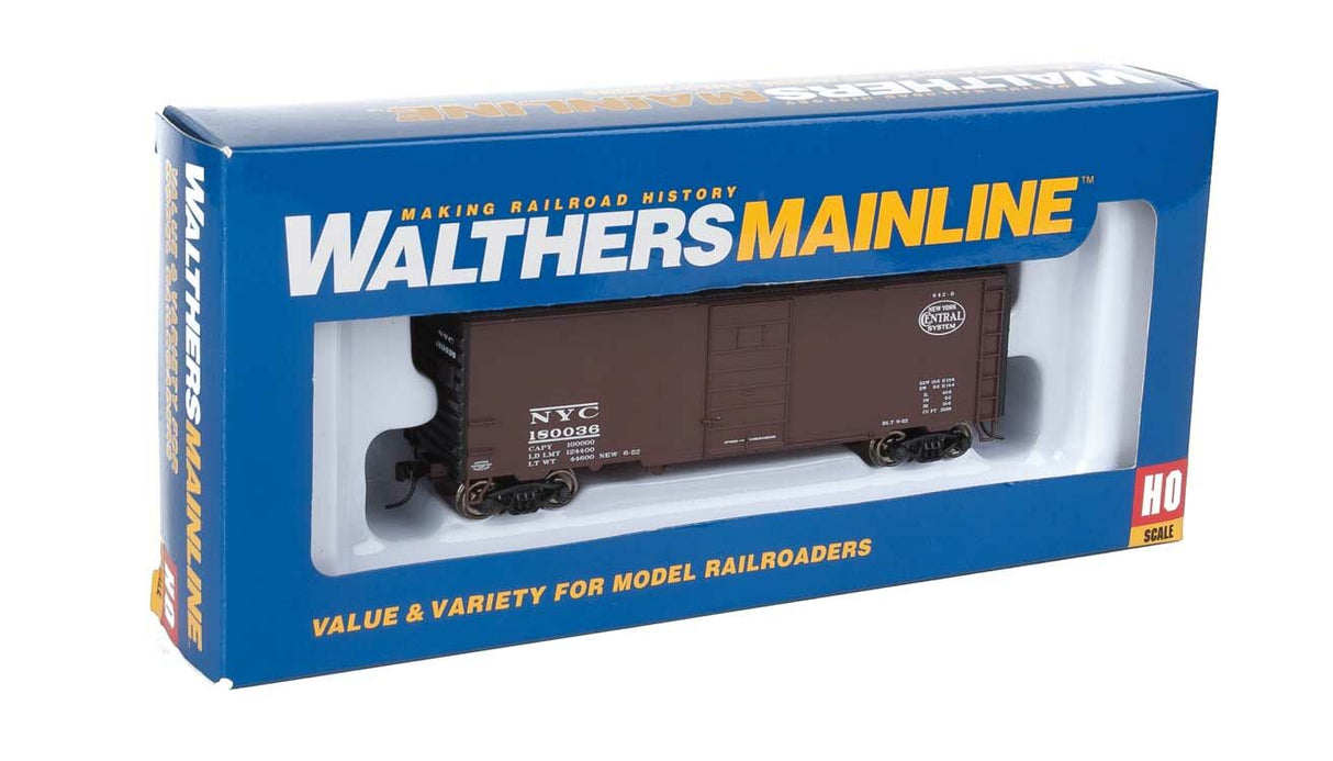 Walthers Mainline HO 40ft PS-1 Boxcar - Ready to Run - New York Central #180036 - Hobbytech Toys