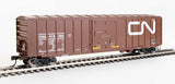 Walthers Mainline HO 50ft ACF Exterior Post Boxcar - Ready to Run - Canadian National CNA #419380 (Boxcar Red, Large Noodle Logo) - Hobbytech Toys